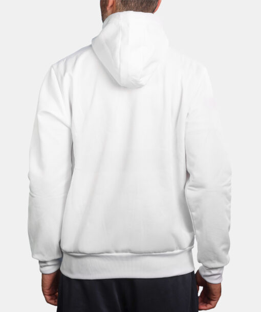 Errea White Hoodie - Image 2