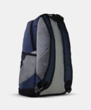 Backpack with mesh side pockets