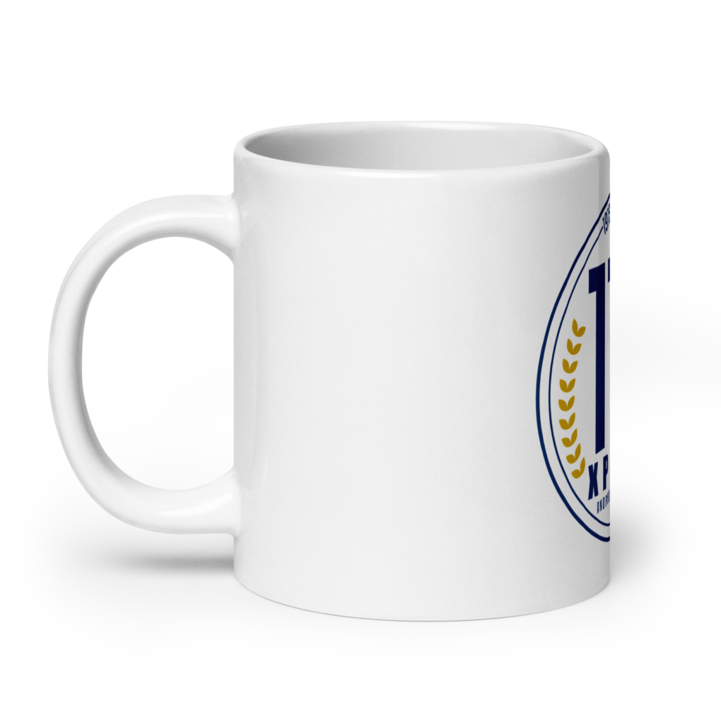 114 Years - White glossy mug - Image 9